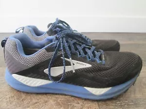 Brooks Womens Cascadia 14 blue Trail Running Shoes Sneakers Size 8 B - Picture 1 of 10