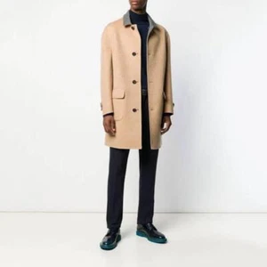 BRUNELLO CUCINELLI coat 50 cashmere wool reversible - Picture 1 of 6