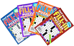 NEU Posten von 4 Penny Press Dell Original Ausfüllen Super Jumbo Puzzle Bücher - Bild 1 von 2