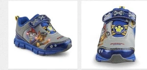 NEW TODDLER BOYS SIZE 11 NICKELODEON PAW PATROL LIGHTS UP TENNIS SHOES SNEAKERS - Picture 1 of 1