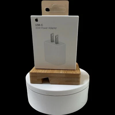 iPHONE 15 PRO MAX ORIGINAL 20W USB-C POWER ADAPTER CHARGER. OEM APPLE A2305. - Image 1 of 4