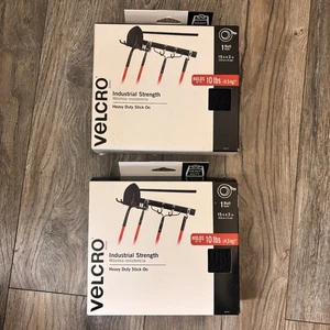 VELCRO  Industrial Strength Tape, 15ft X 2-Inch - Black (2 Boxes) - Picture 1 of 4