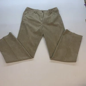 New Directions Size 12 Pants Tan Corduroy EUC - Picture 1 of 11