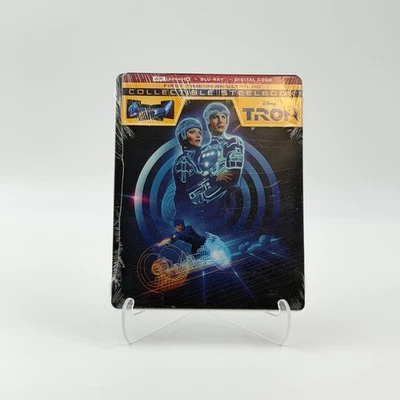 Tron 4K SteelBook UHD Blu-ray 1982 New & Sealed - Image 1 of 2