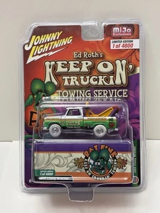 Johnny Lightning CHASE 1966 Chevy Wrecker “Rat Fink” WHITE LIGHTNING Ed Roth ‘22 - Picture 1 of 16