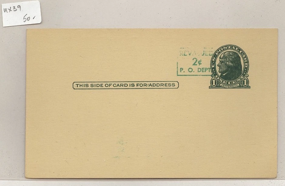 США - неиспользованные почтовые канцелярские товары лот # 63 - Изображение 1 из 1