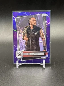 Damian Priest 2025 WWE Topps Chrome #46 Purple Refractor - Picture 1 of 2