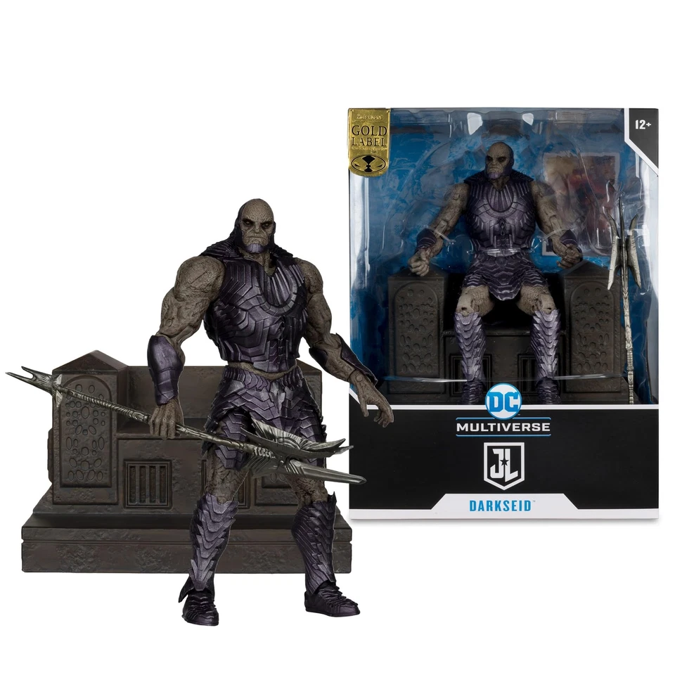 McFarlane Toys DC Multiverse Justice League Darkseid With Throne 9" Mega Figure - Image 1 of 4