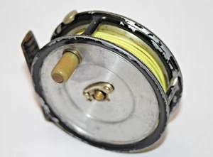 3,1/8"Hardy The UNIQUA Wartime Vintage Fliegen Angelrolle gestempelt J. S. (HR-110) - Bild 1 von 10