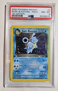 Pokemon Dark Blastoise Team Rocket 1st Edition Holo Rare #3 PSA 8 - Bild 1 von 2