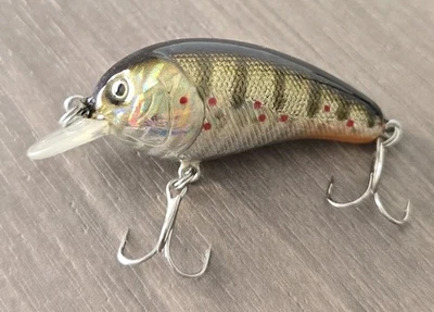 Винтажная плавающая приманка Bass Pro Shops XPS приманка лазерный глаз погремушка 2 дюйма - Изображение 1 из 4