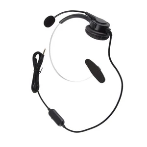 Przewodowe zestawy słuchawkowe dla truckerów 3,5 mm Mono Headset z mikrofonem z redukcją szumów Volume C Hot - Zdjęcie 1 z 22