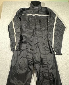Teknic Mens One Piece Black Waterproof Motorcycle Suit Large - Picture 1 of 9