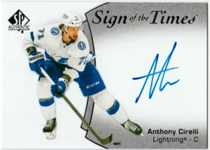 ANTHONY CIRELLI AUTO 2021-22 SP AUTHENTIC SIGN OF THE TIMES AUTOGRAPH # SOTT-AC - Picture 1 of 2