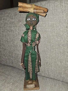 Vintage Afrocan DOLL. Liberian WOMAN by Zena Holcombe - Picture 1 of 4