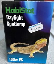 Habistat Daylight Spotlamp 100w E27 use to create a basking area 