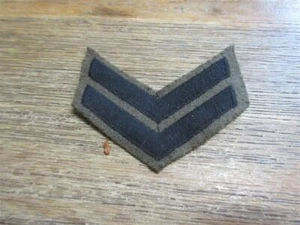 Original WWII US Army Corporal Ärmelabzeichen Sleeve Patch Uniform Rank D-Day - Bild 1 von 2