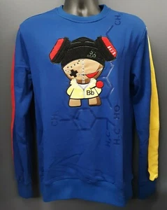 Men's Black Keys Breaking Bad-Themed Crew Neck Sweater - Royal Blue - Picture 1 of 3