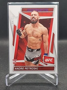 2023 Panini Chronicles UFC - Rookies & Stars Purple #182 Andre Petroski /49 (RC) - Picture 1 of 2