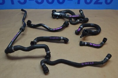 W167 Mercedes Benz GLE63 AMG 2021 radiador refrigerante manguera agua mangueras tuberías tuberías Foto 1 de 4