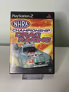 NHRA Championship Drag Racing (Sony PlayStation 2) With Manual - Tested ! - Bild 1 von 3