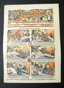 JUMBO flyer publicitaire petit format 1936 TBE - Foto 1 di 1
