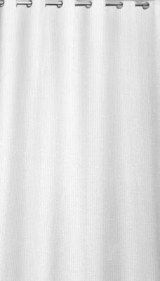 "Cortina de ducha Maytex InstaCurtain Norwalk Seersucker, 70"" X 74", blanca" Foto 1 de 2