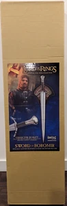 UNITED CUTLERY Lord of the Rings Sword of Boromir with Plaque UC1400 NEW SEALED - Picture 1 of 7