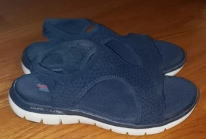 Skechers Blue Slingback Sandals Womens Size 8.5 - Picture 1 of 6