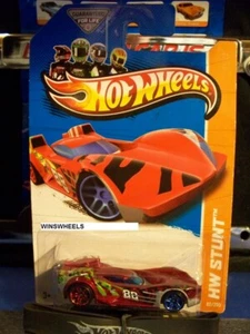 2013 HOT WHEELS #82 -1 SCOOPA DI FUEGO RED ππ13 AMER STUNT CA - Picture 1 of 1