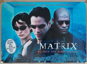 The Matrix Original UK Quad Poster - Bild 1 von 6