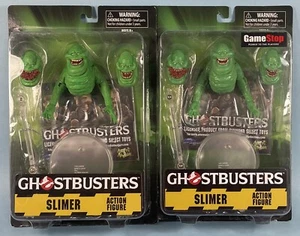 Slimer and GameStop Exclusive Lot Ghostbusters Diamond Select MOC - Picture 1 of 4
