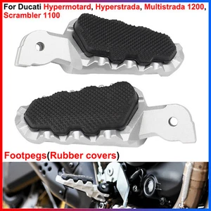 Para Ducati Hypermotard, Hyperstrada, Multistrada 1200 - estriberas (cubiertas de goma) - Imagen 1 de 11