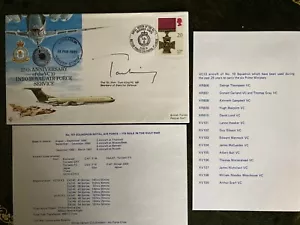 RAF FDC - VC10, Op Desert Storm Gulf War, Signed TOM KING MP - Defence Secretary - Picture 1 of 9