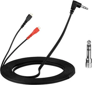 Black HD-25 Cable 3m for Sennheiser Headphone HD 25 by zomo - Picture 1 of 1