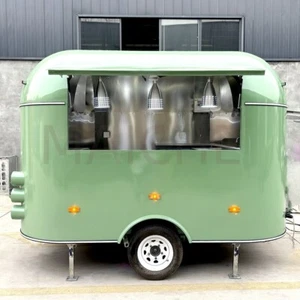 Mobile Kitchen Punk Style Icecrem Trailer Food Truck for Hot Dog Customizable - Picture 1 of 14