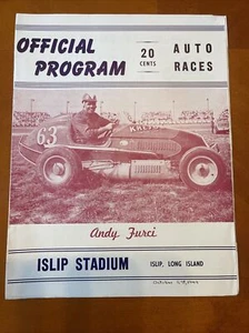 1949 Midget Racing Program, Islip Stadium, Long Island New York - Picture 1 of 8