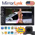 6.2" Car STEREO DVD CD USB MIRROR LINK FOR GPS RADIO BLUETOOTH & BACK UP CAMERA