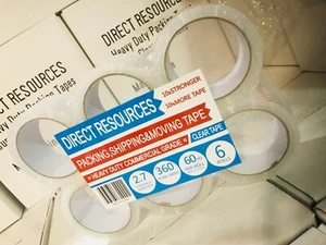 12 Rolls - Heavy Duty Packing & Shipping Tape - 60 yard, 2.7mil thick 2" wide - Picture 1 of 14