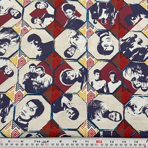 Star Trek 2013 for Camelot Fabrics Geometric Cotton Fabric by the HALF YARD - Picture 1 of 2