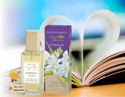 Perfumes hawaianos reales con flores de tuberosa colonia 1,6 fl oz fragancias Foto 1 de 2