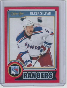 14/15 OPC New York Rangers Derek Stepan Red Redemption card #161 - Picture 1 of 2