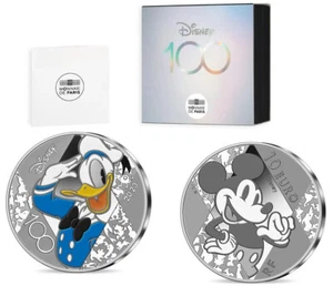 FRANCIA 10 euro plata 2023 proof 100 aniversario DISNEY - PATO DONALD - color - Imagen 1 de 1