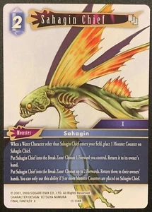 Sahagin Chief 11-114R - Rare - Water - Monster - Opus XI - Final Fantasy TCG - Picture 1 of 3