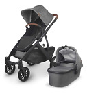 Vista V2 Stroller - Greyson (Charcoal Melange/Carbon/Saddle Leather) 