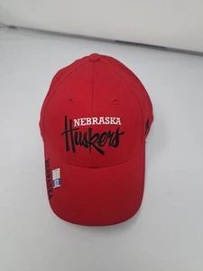 Russell Nebraska Huskers Strapback Hut verstellbar rot bestickt. - Bild 1 von 10