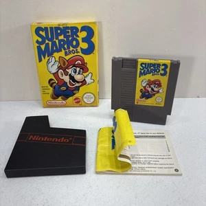 NINTENDO ENTERTAINMENT SYSTEM NES GAME SUPER MARIO BROS 3 BOXED - Picture 1 of 17