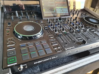 Denon DJ PRIME 4+ Standalone DJ Controller with Stem Separation on 4 + EXTRAS - Image 1 of 4