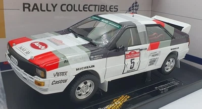 Sunstar 1/18 Scale Diecast 4256 - 1983 Audi Quattro A2 #5 Rallye Sanremo 1993 - Image 1 of 4