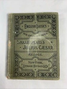 Shakespeare’s Julius Caesar - English Classics (1882 Hardcover) - Picture 1 of 14
